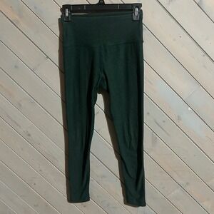 Beyond Yoga XS Leggings High Waisted Green Activewear‎ Athletic Comfort